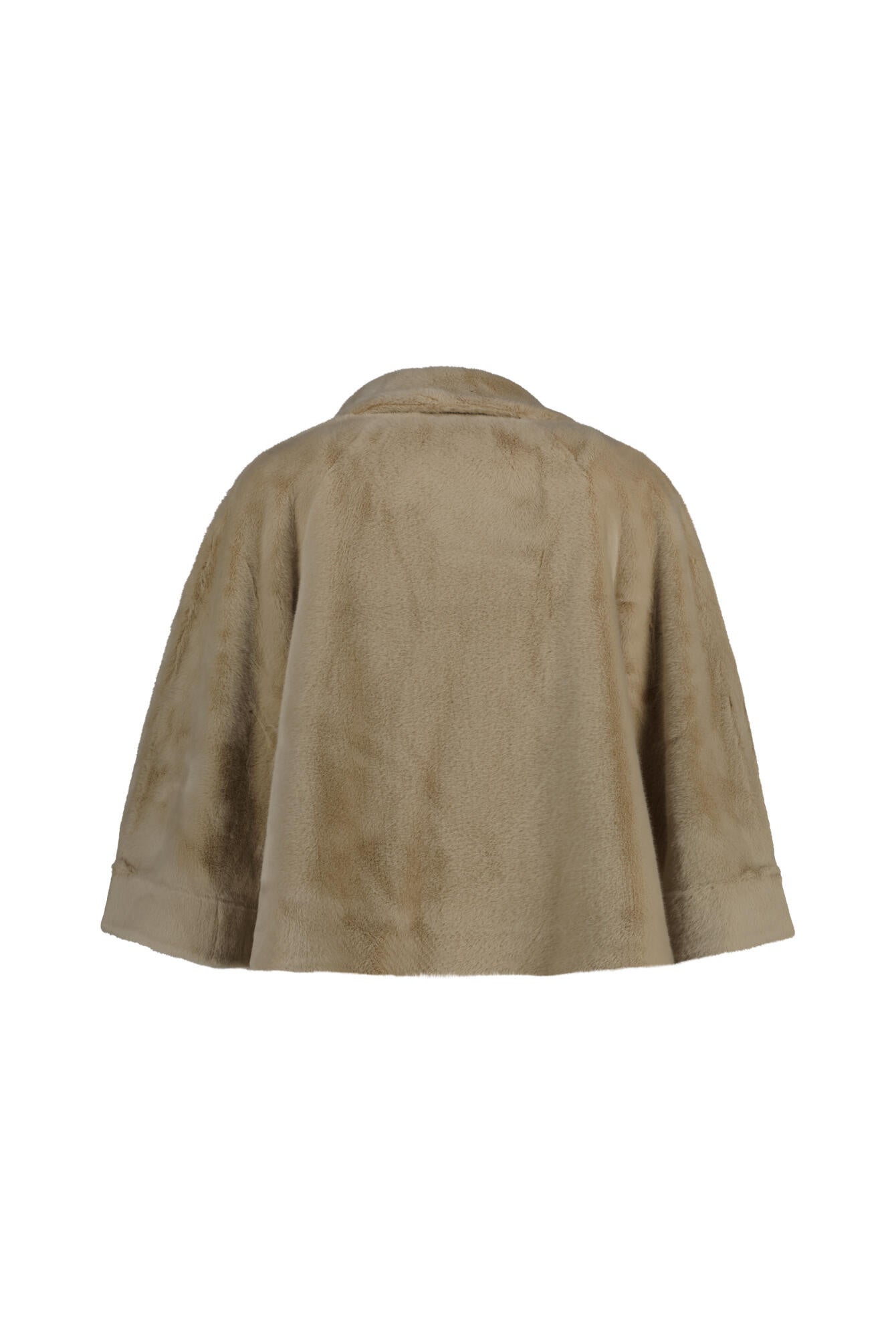 Jacke DOLORES in Felloptik - 135 Sand - Beige
