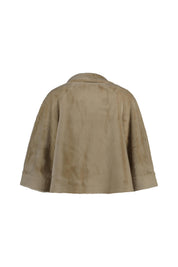 Jacke DOLORES in Felloptik - 135 Sand - Beige