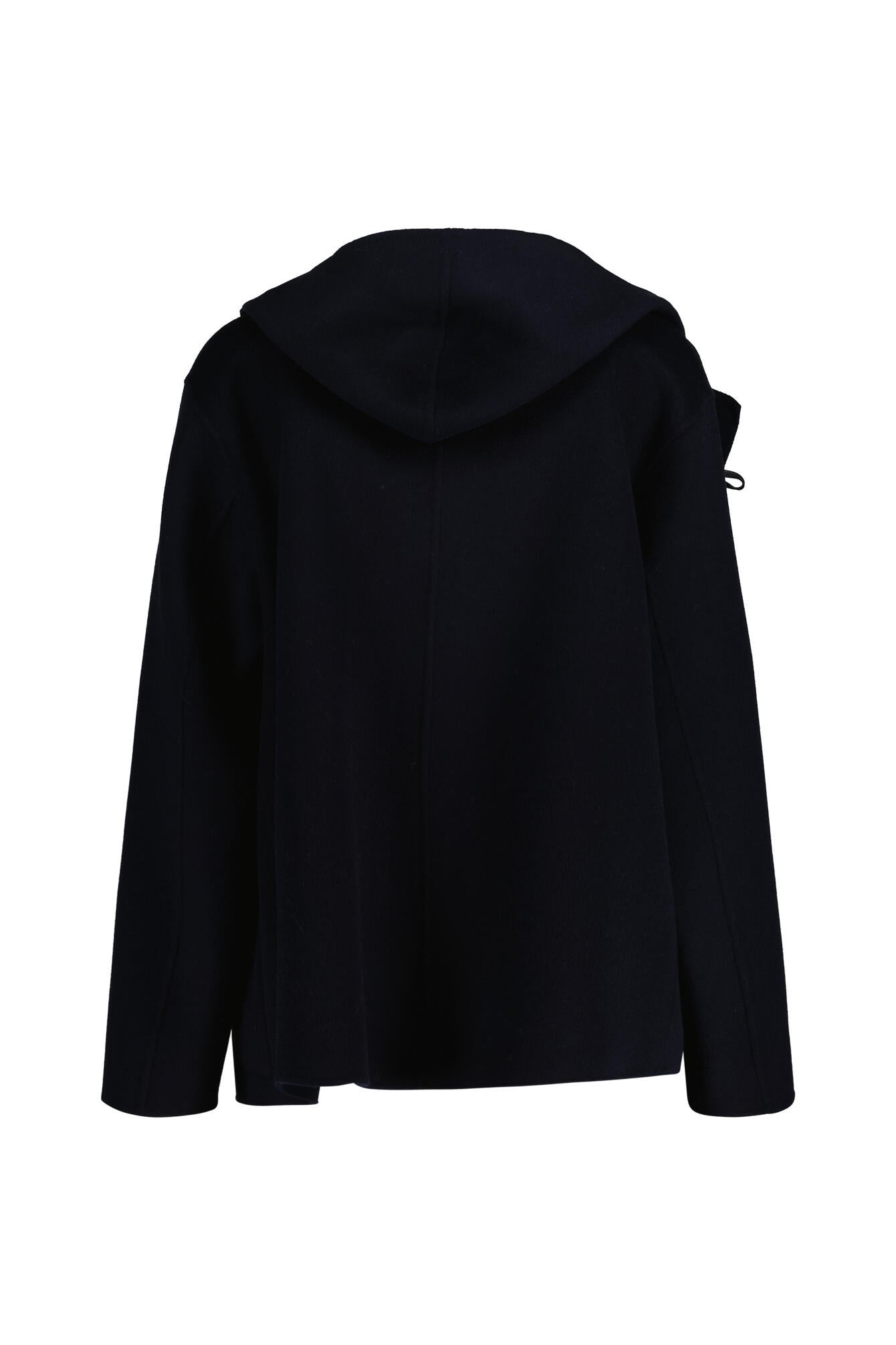 Kurzmantel MINA mit Kapuze - Night - Blau