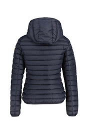 Steppjacke mit Kapuze - 90010 Blue Black - Schwarz