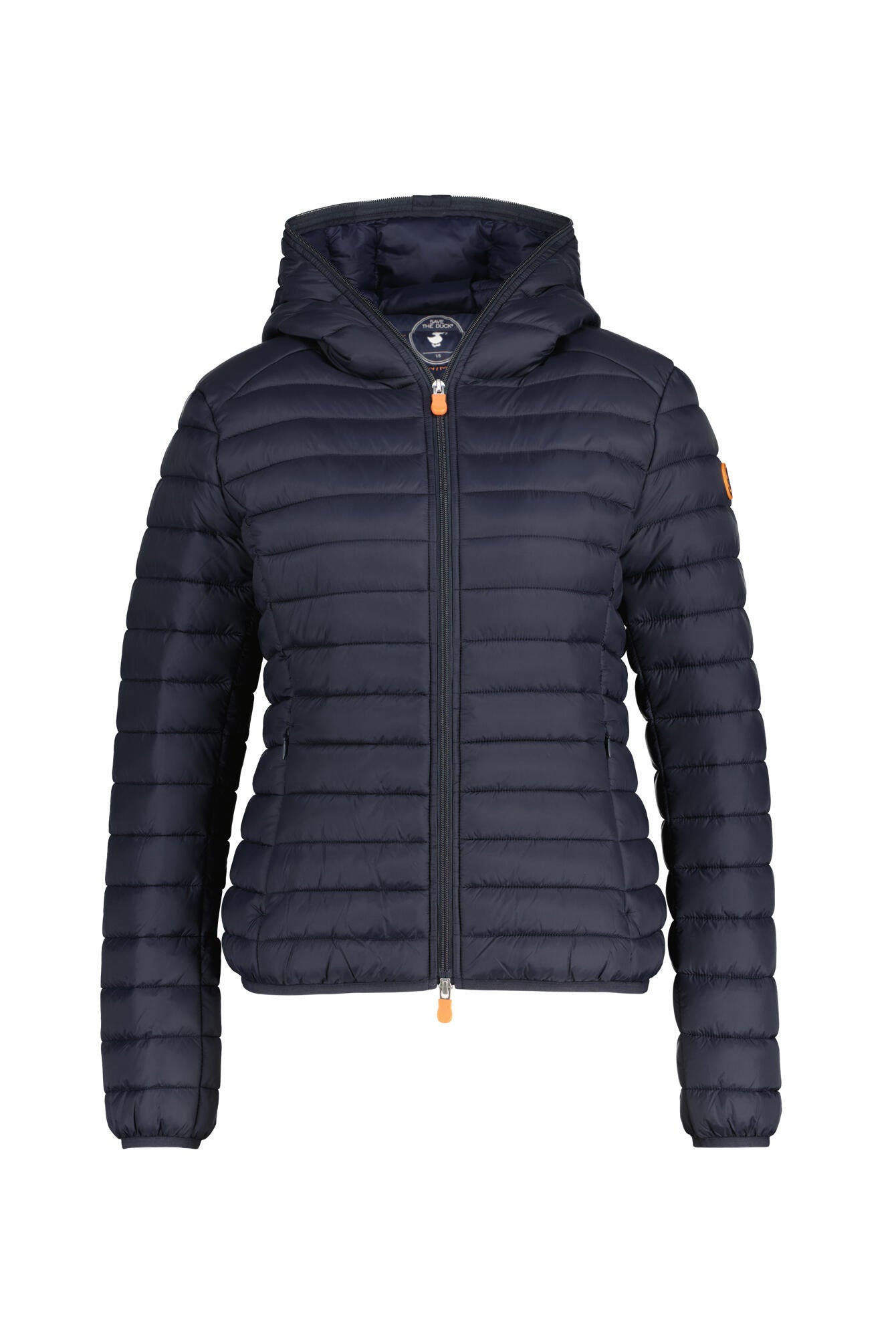 Steppjacke mit Kapuze - 90010 Blue Black - Schwarz