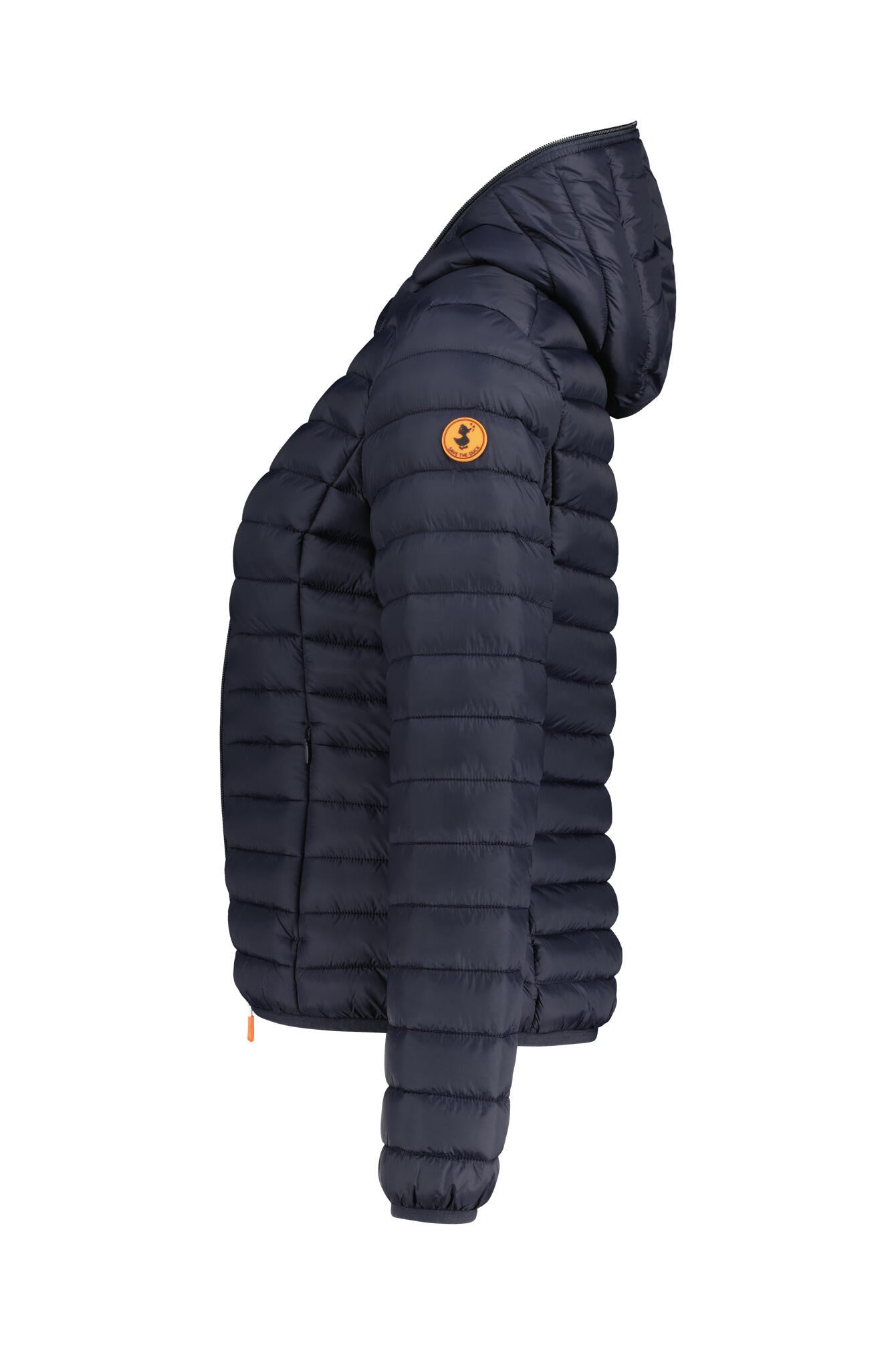 Steppjacke mit Kapuze - 90010 Blue Black - Schwarz