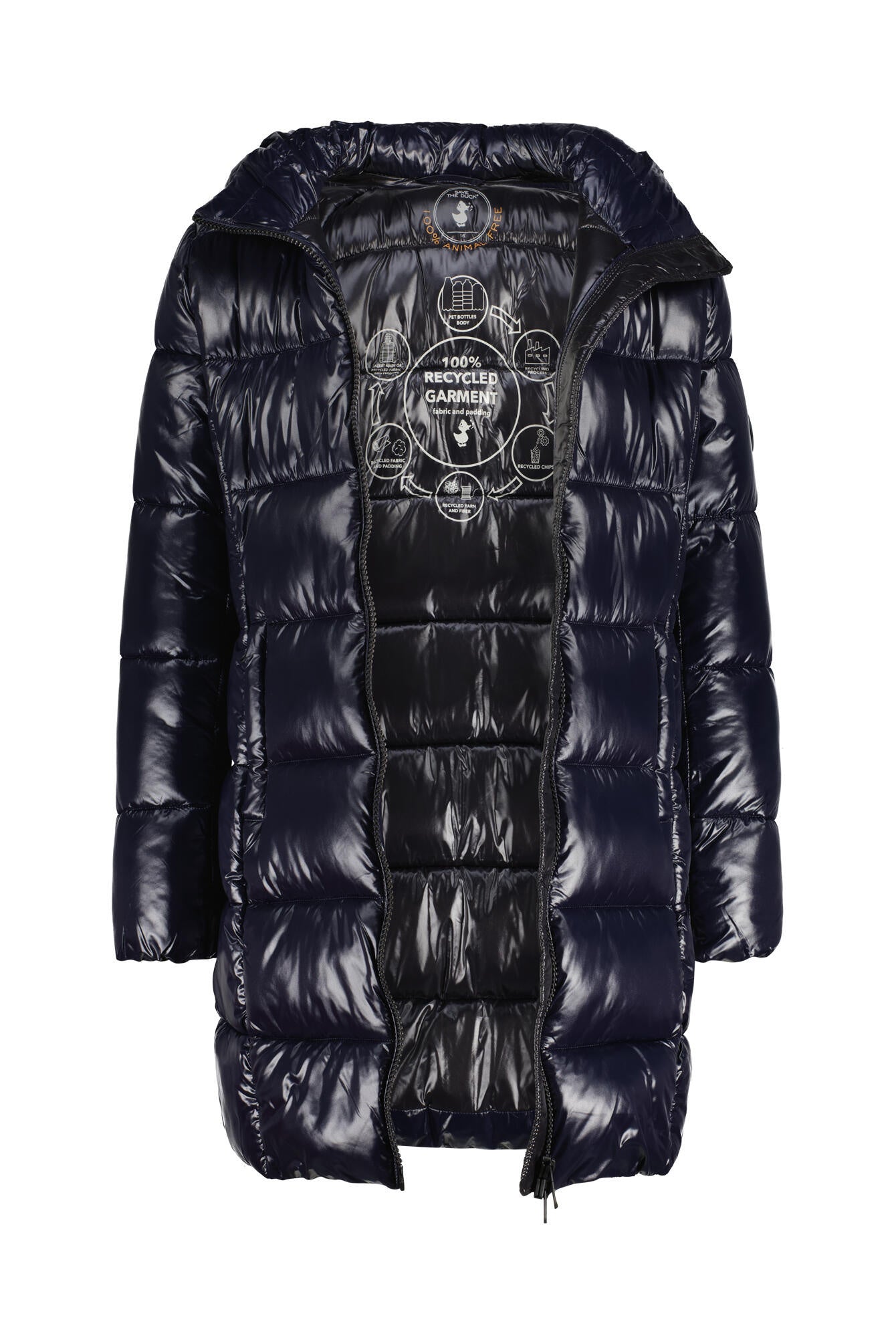 Pufferjacke - 90010 Blue Black - Blau
