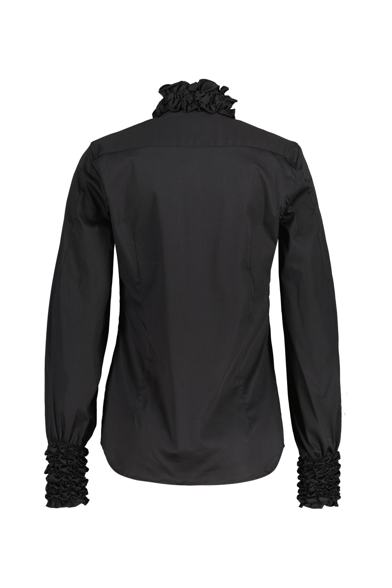 Bluse aus Baumwolle - UY1 - Schwarz
