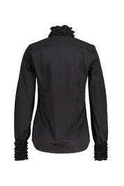 Bluse aus Baumwolle - UY1 - Schwarz