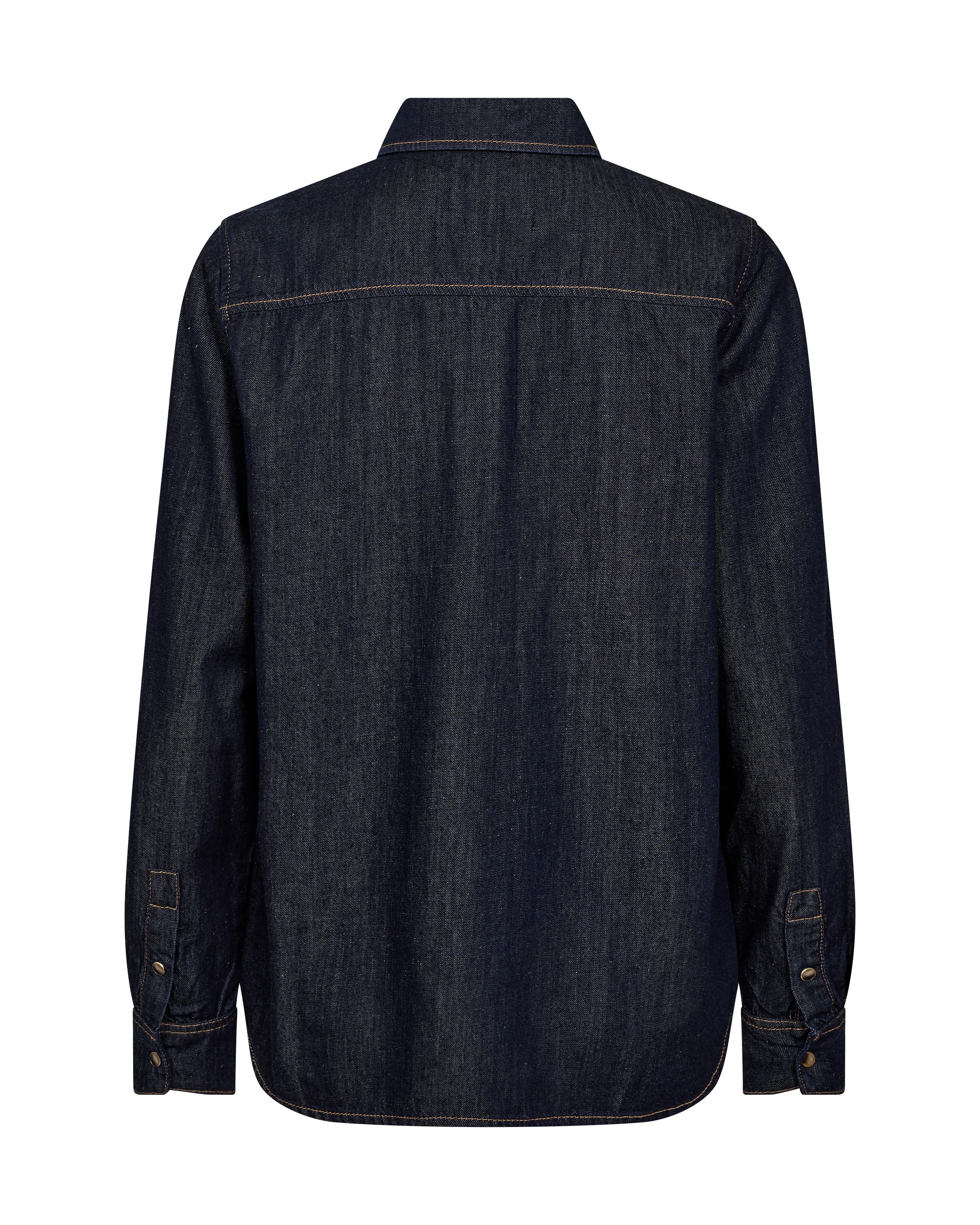 Jeanshemd NATALIE - 447 Dark Blue - Blau