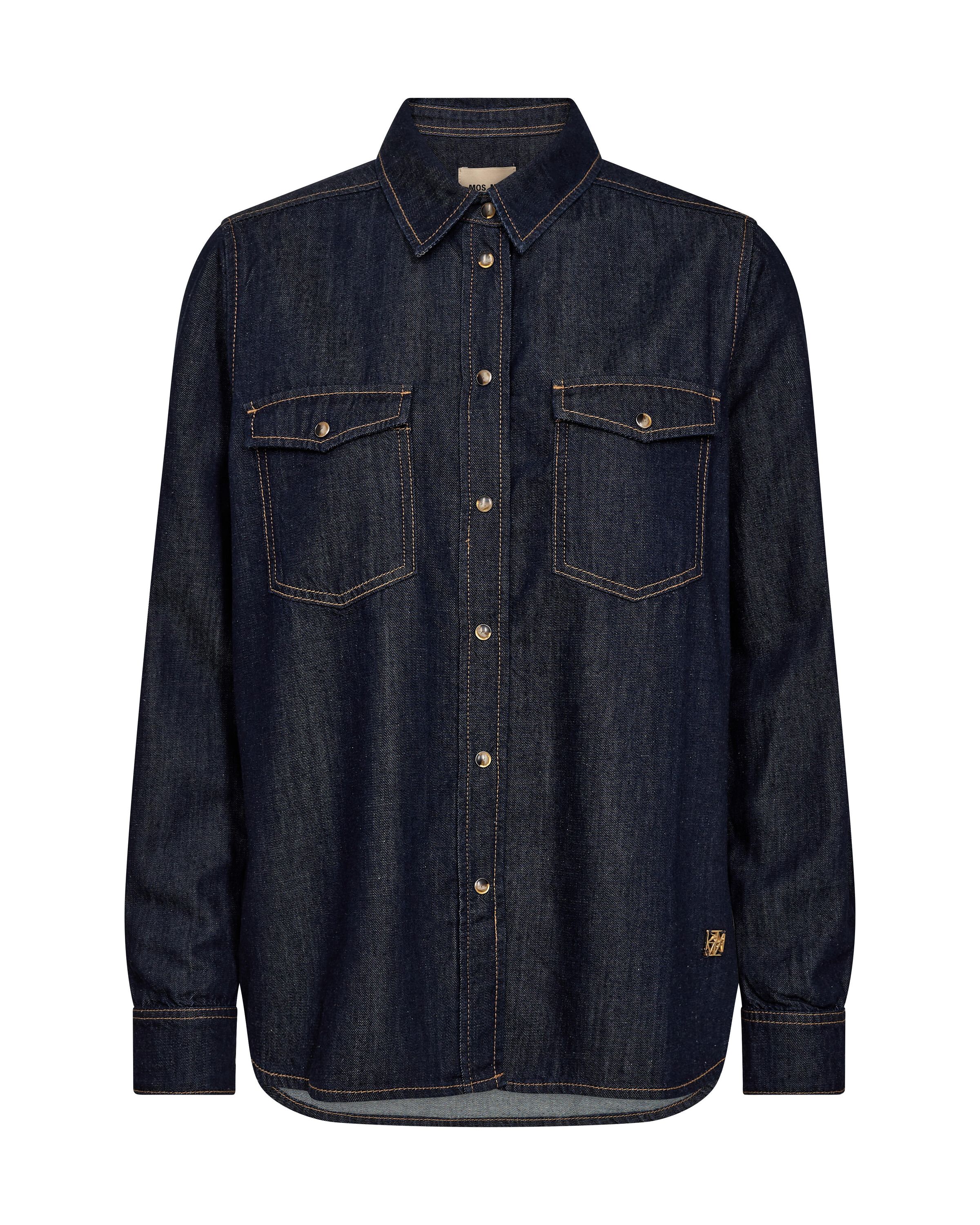 Jeanshemd NATALIE - 447 Dark Blue - Blau