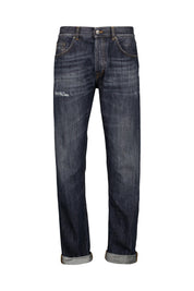 Jeans Straight Leg - 800 - Blau