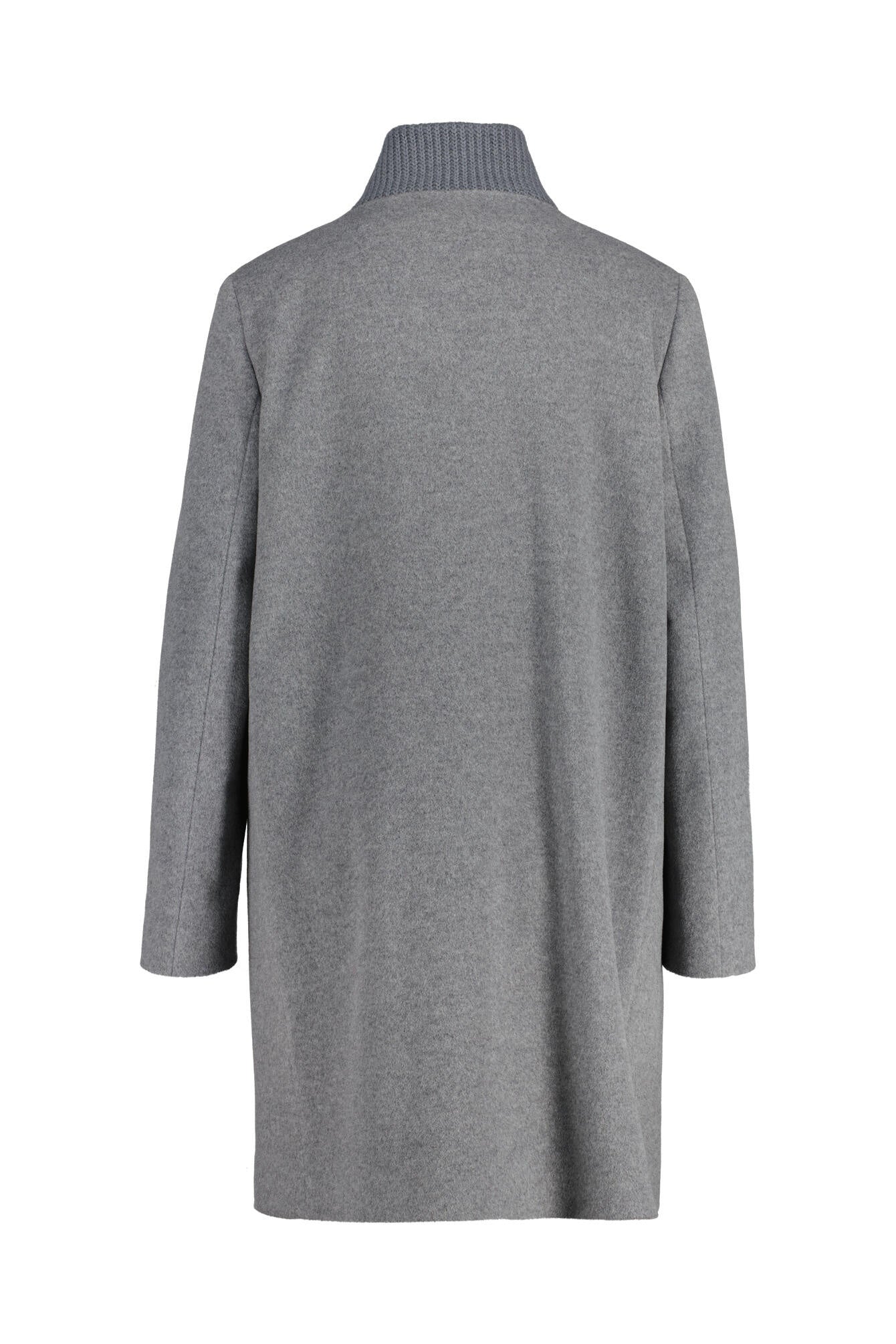 Mantel aus Wolle - Grau