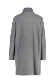 Mantel aus Wolle - Grau