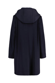 Mantel aus Wolle - Blau