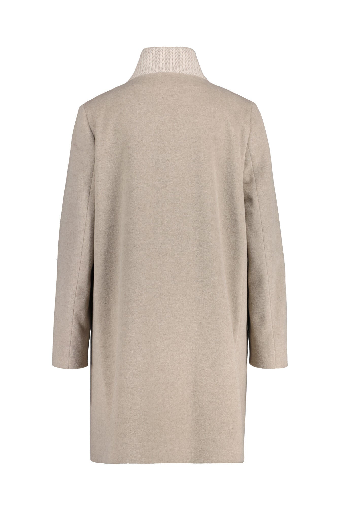 Mantel aus Wolle - Grau
