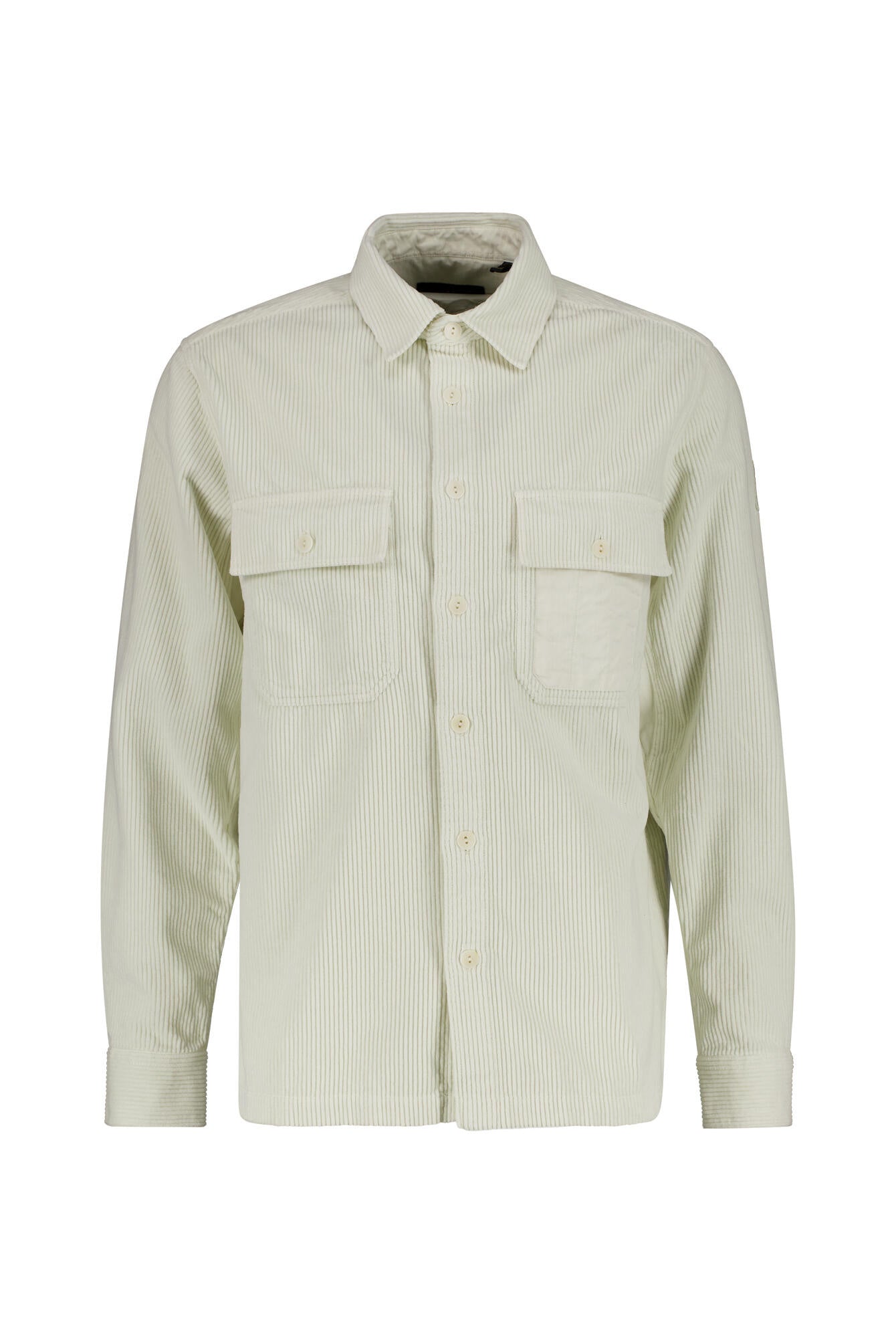 Cordovershirt FALLGATE aus Baumwolle - Silver Birch - Weiß