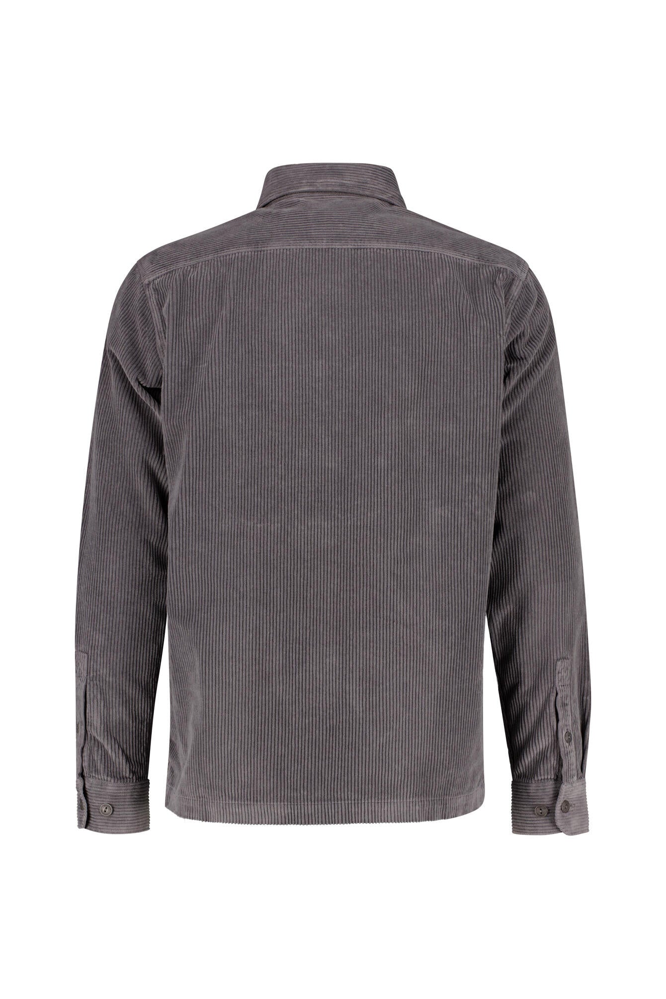 Cordovershirt FALLGATE aus Baumwolle - Tornado Grey - Grau