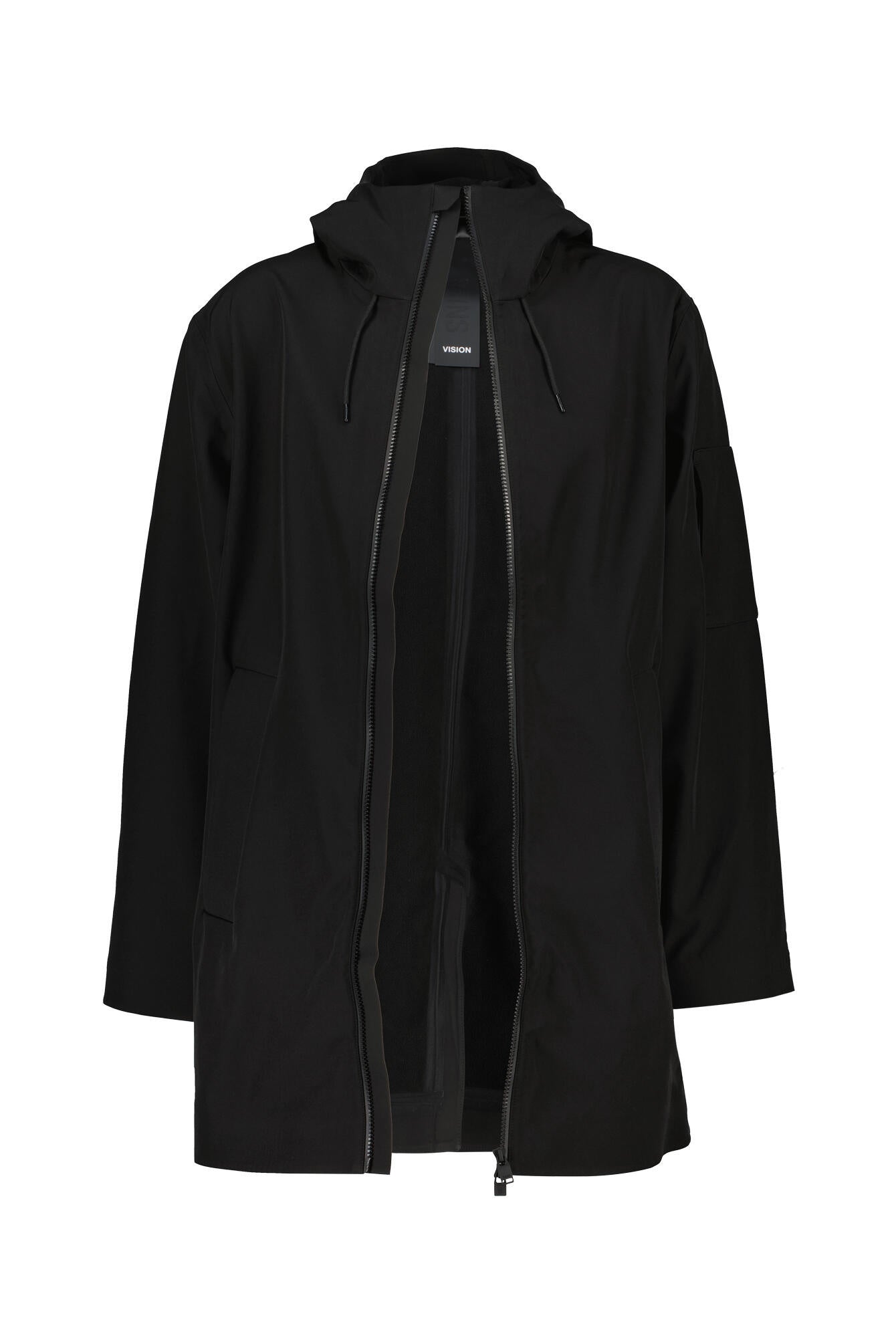 Regenjacke Softshell SUVA - 01 Black - Schwarz