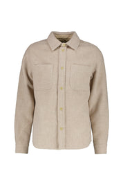 Overshirt aus schwerem Bouclé - 215 Ivory - Creme