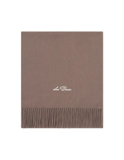 Schal aus Wolle - 336 Mountain Grey - Braun