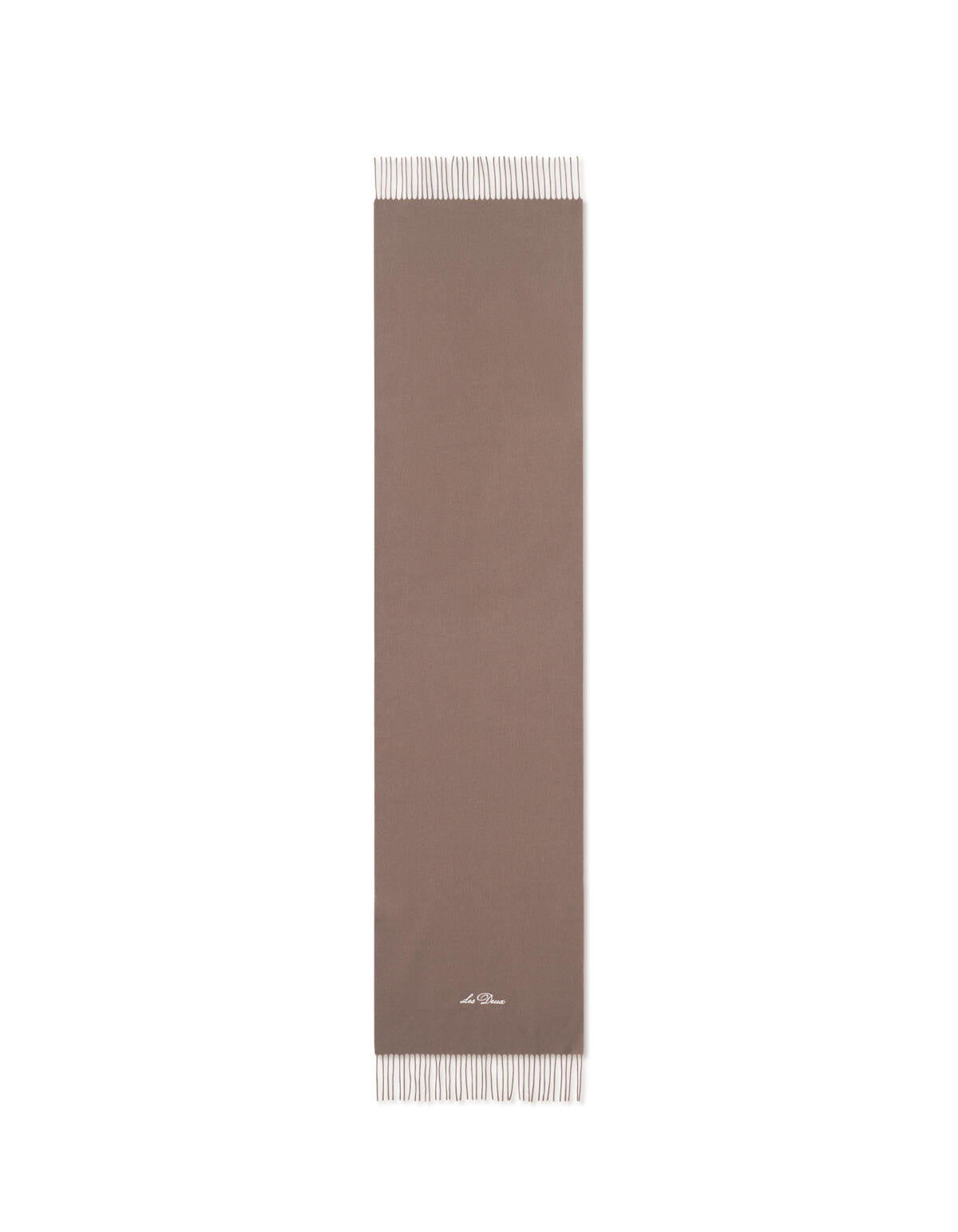 Schal aus Wolle - 336 Mountain Grey - Braun