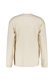 Langarmshirt LIONEL aus Baumwolle - Ivory - Creme