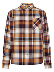 Hemd Kariert aus Baumwolle - 7025 Red - Orange