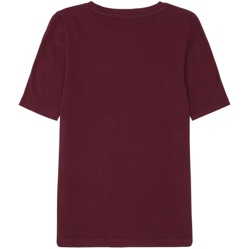 T-Shirt aus Baumwolle - 1281 Fig - Rot