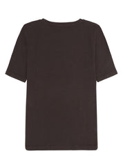 T-Shirt aus Baumwolle - 1487 Chocolate Torte - Braun