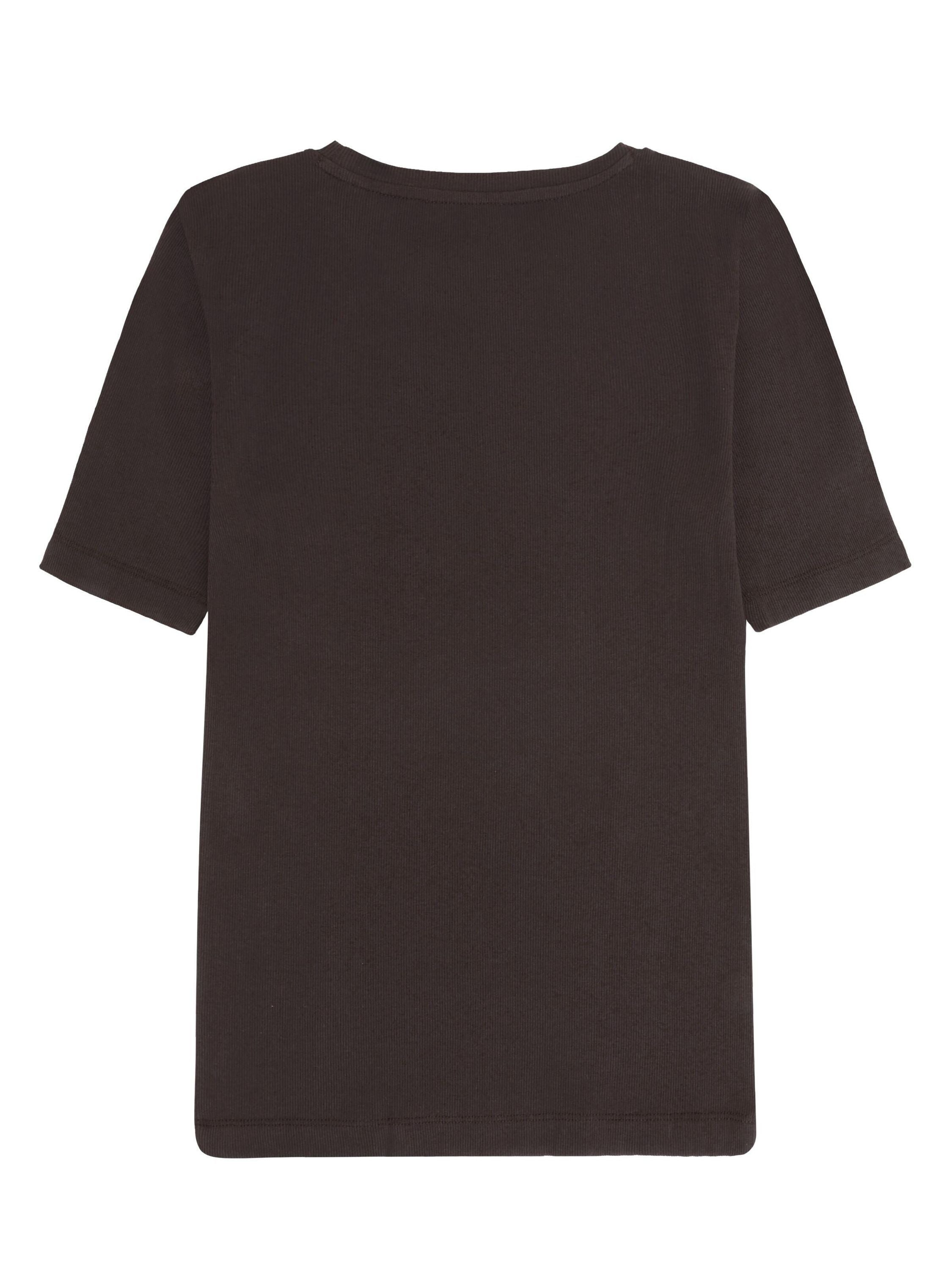 T-Shirt aus Baumwolle - 1487 Chocolate Torte - Braun