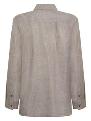 Hemd Meliert aus Baumwolle - 1243 Brown - Braun