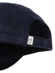 Cord Cap mit Bestickung - 1412 Night Sky - Blau