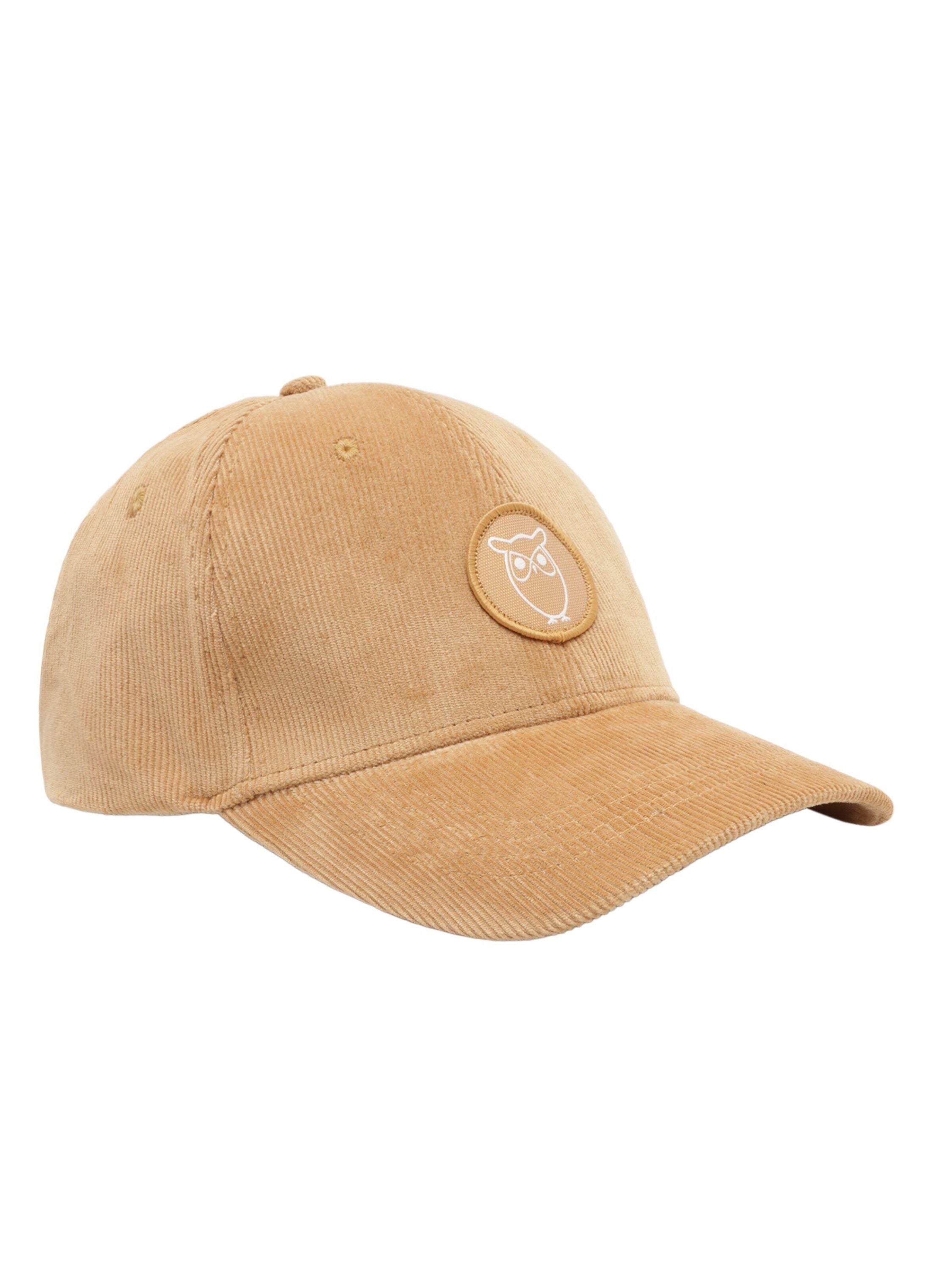Cord Cap mit Bestickung - 1484 Apple - Gelb