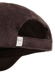 Cord Cap mit Bestickung - 1487 Chocolate Torte - Braun