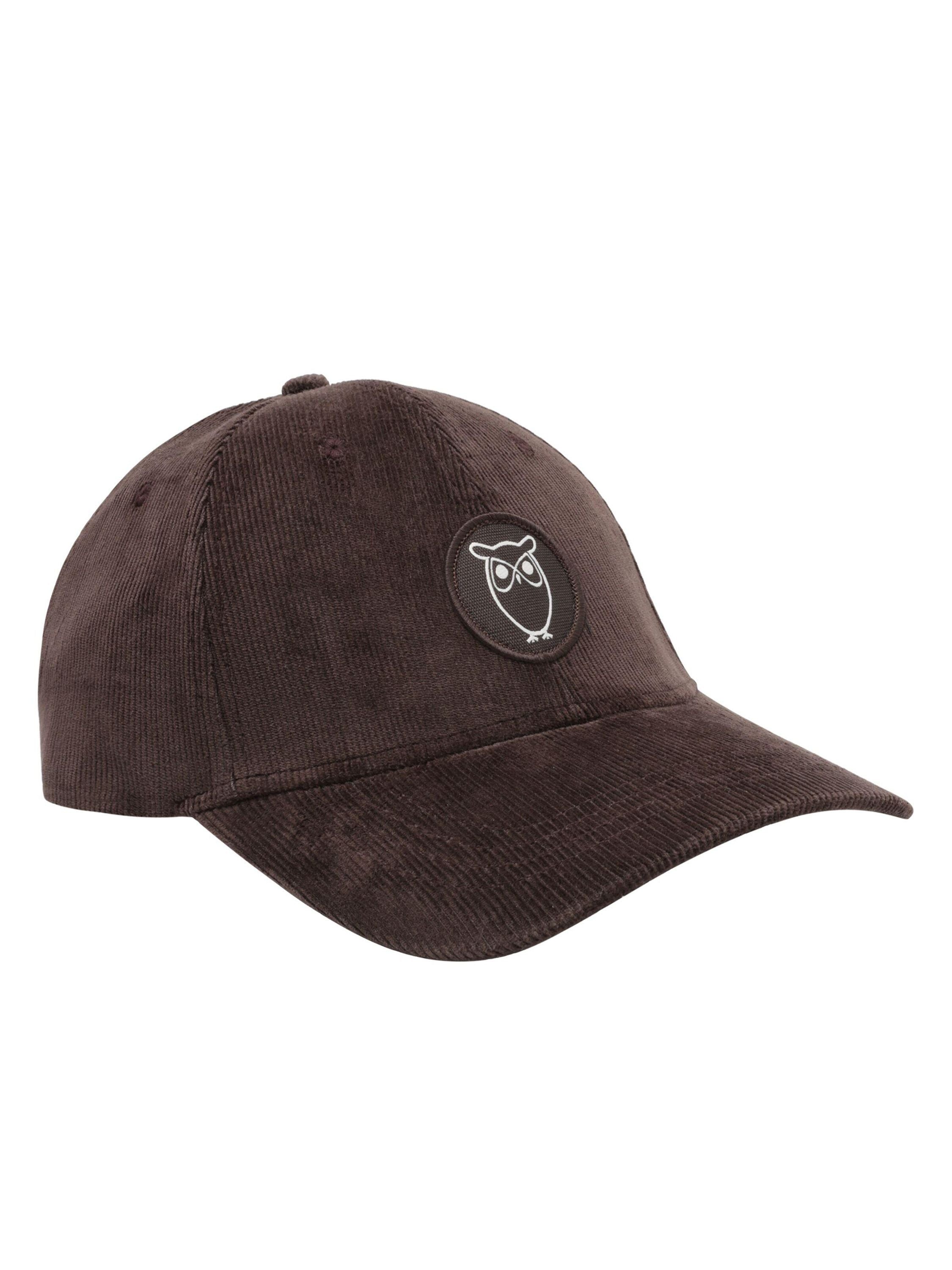 Cord Cap mit Bestickung - 1487 Chocolate Torte - Braun