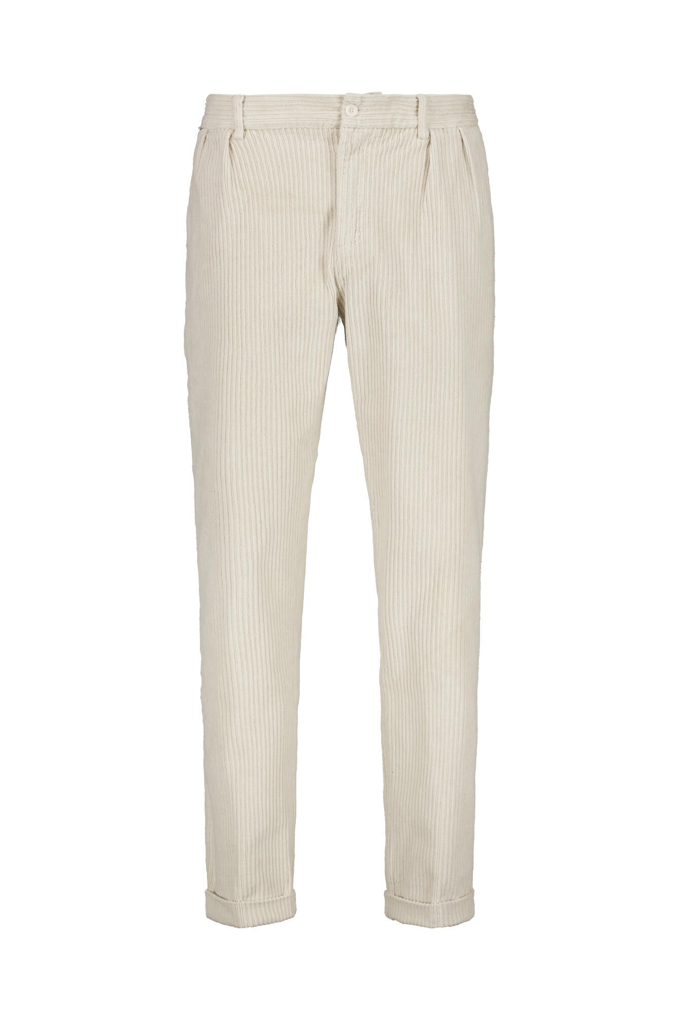 Cordhose Regular Fit aus Baumwolle - Beige - Beige