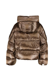 Steppjacke SPACECA mit Kapuze - 024 - Braun