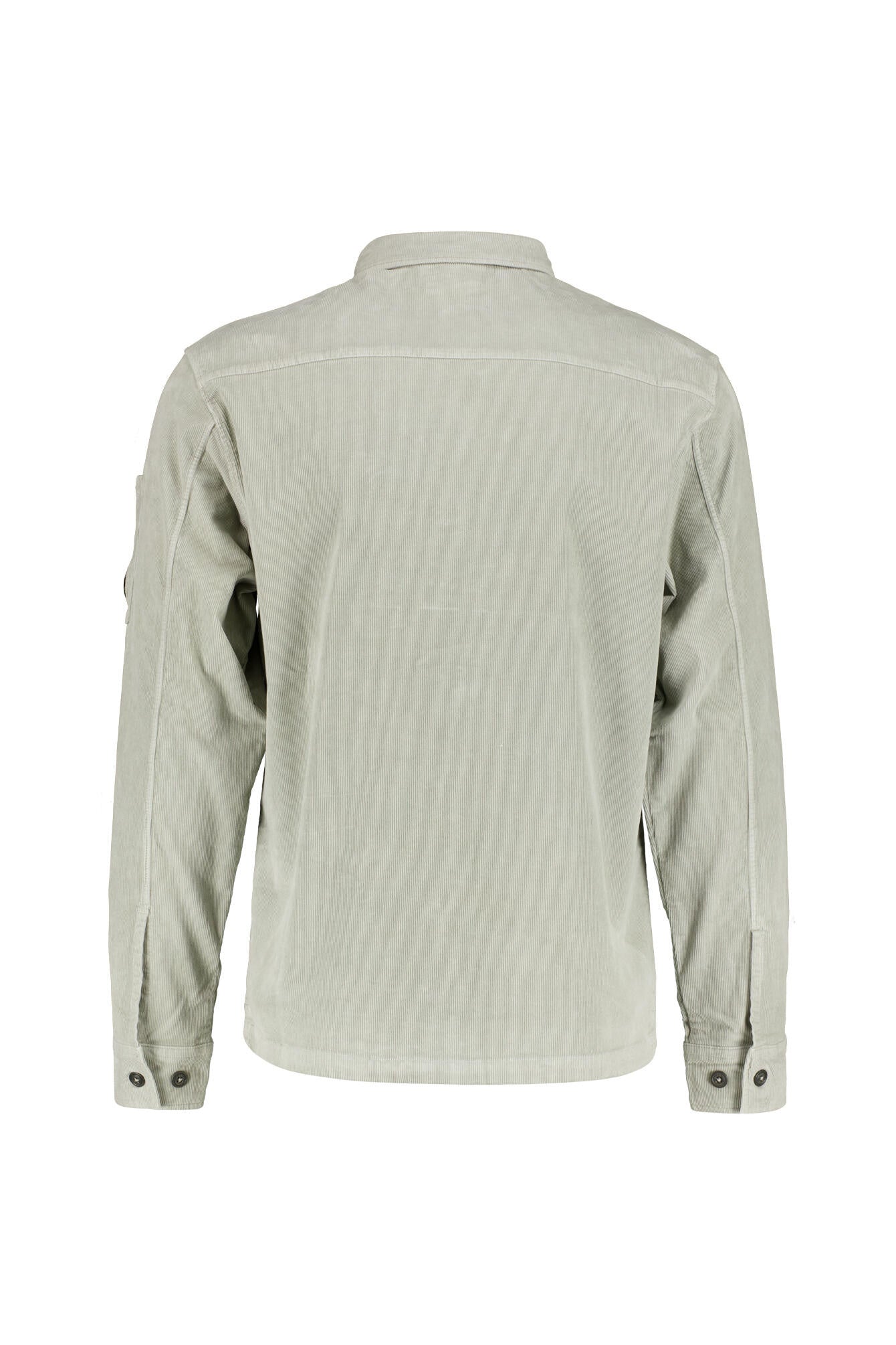 Cordovershirt aus Baumwolle - 331 London fog - Grau