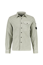 Cordovershirt aus Baumwolle - 331 London fog - Grau