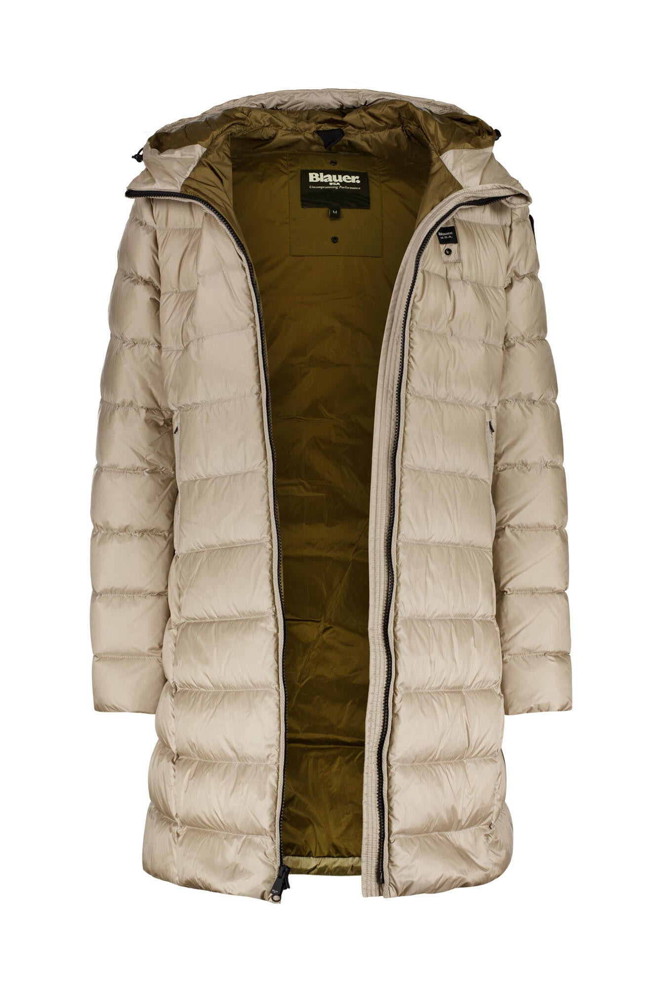 Daunenjacke AGNES mit Kapuze - 301 Beige - Beige