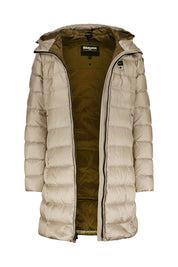 Daunenjacke AGNES mit Kapuze - 301 Beige - Beige