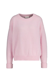 Strickpullover aus Wollmix - Dragee Chine - Rosa