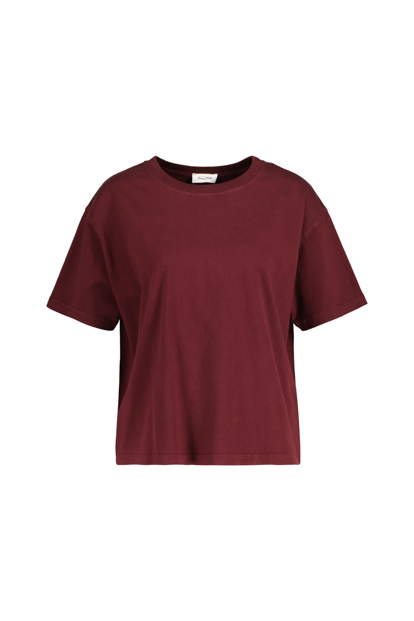 T-Shirt aus Baumwolle - Bordeaux Vin - Rot