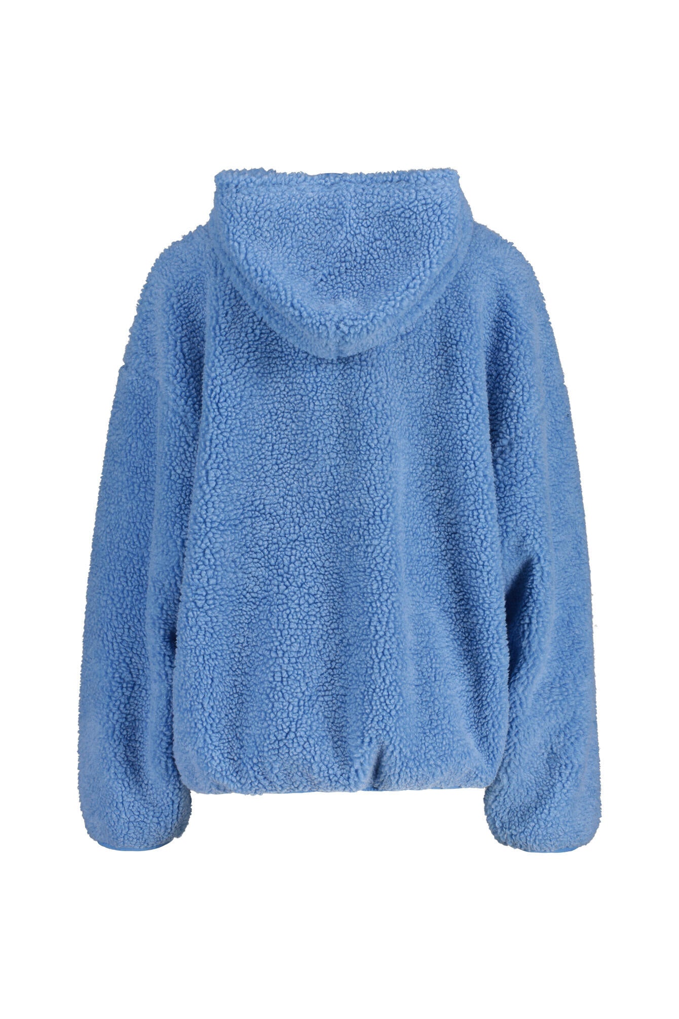 Fleecejacke mit Kapuze - Celeste - Blau