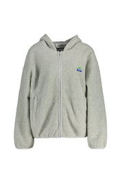 Fleecejacke mit Kapuze - Polaire Chine - Grau