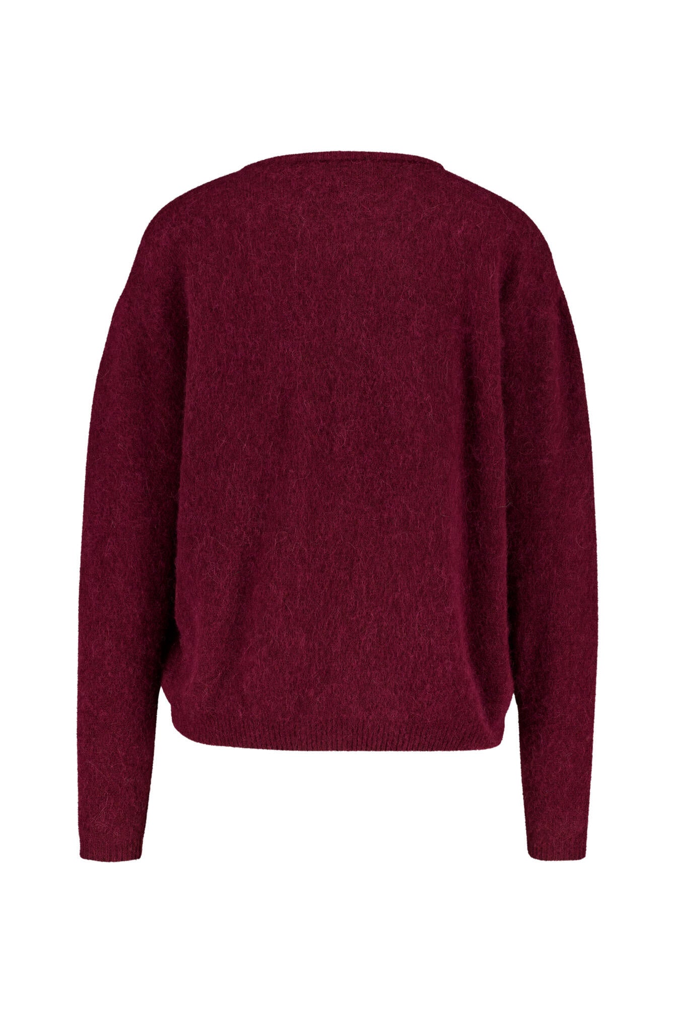 Strickjacke aus Wollmix - Cerisier Chine - Rot