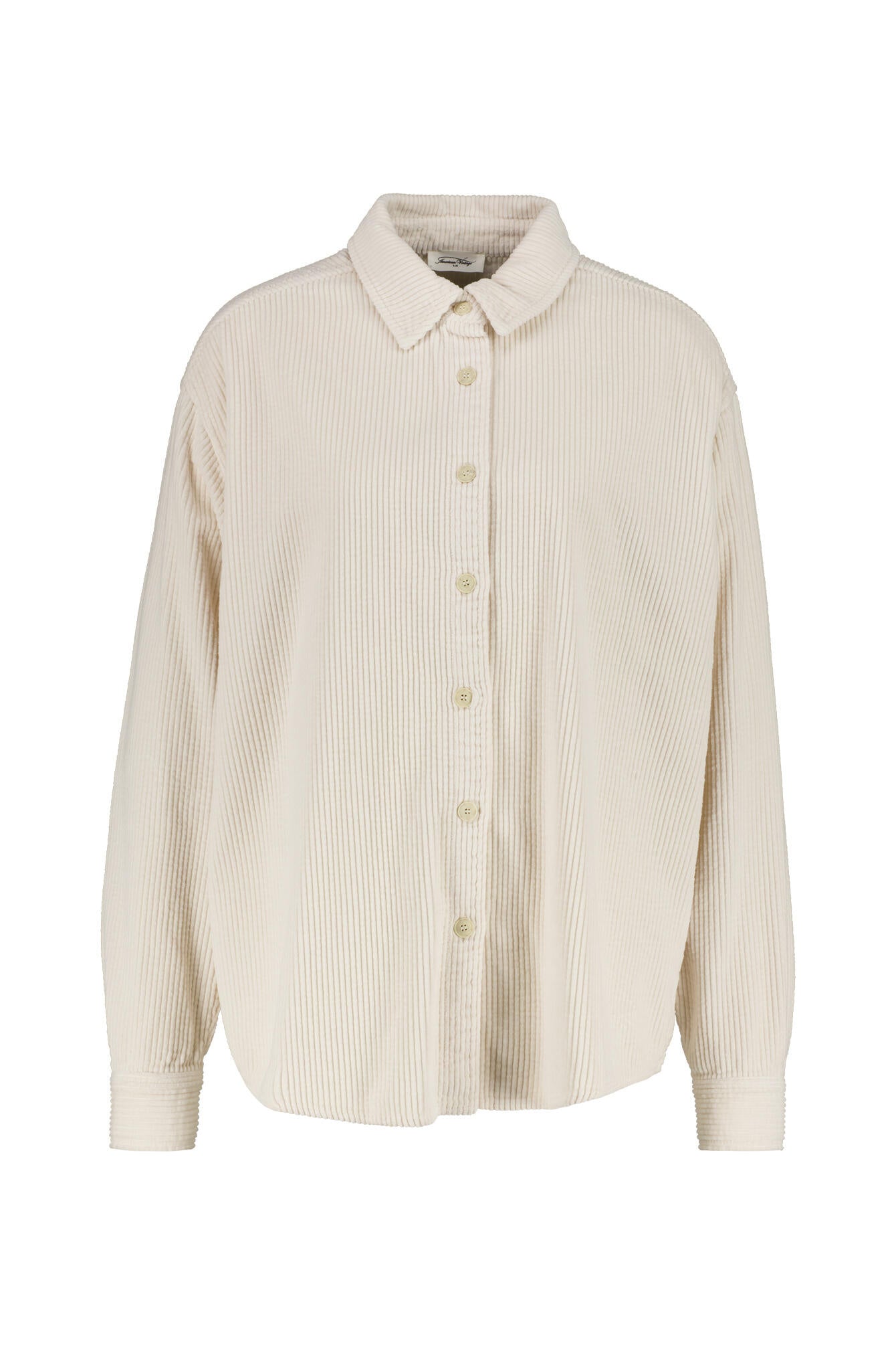 Cordovershirt aus Baumwolle - Ecru Vintage - Beige
