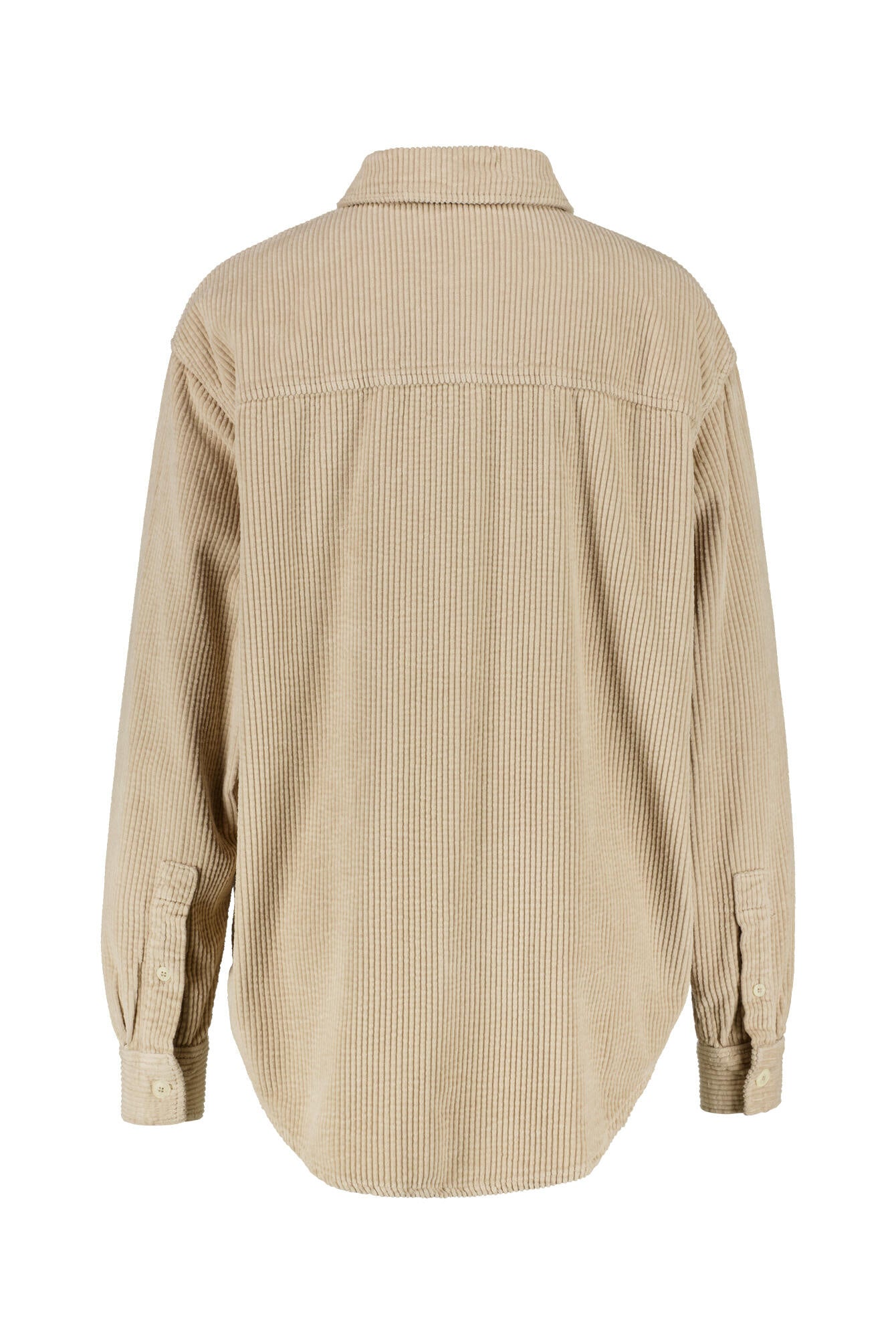 Cordovershirt aus Baumwolle - Mastic - Braun
