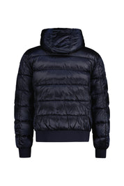 Daunenjacke PHARELL mit Kapuze - 0316 Blue Navy - Blau