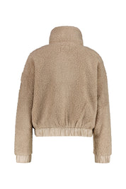 Teddyjacke SORI mit Stehkragen - 0253 Sun Kissed - Braun