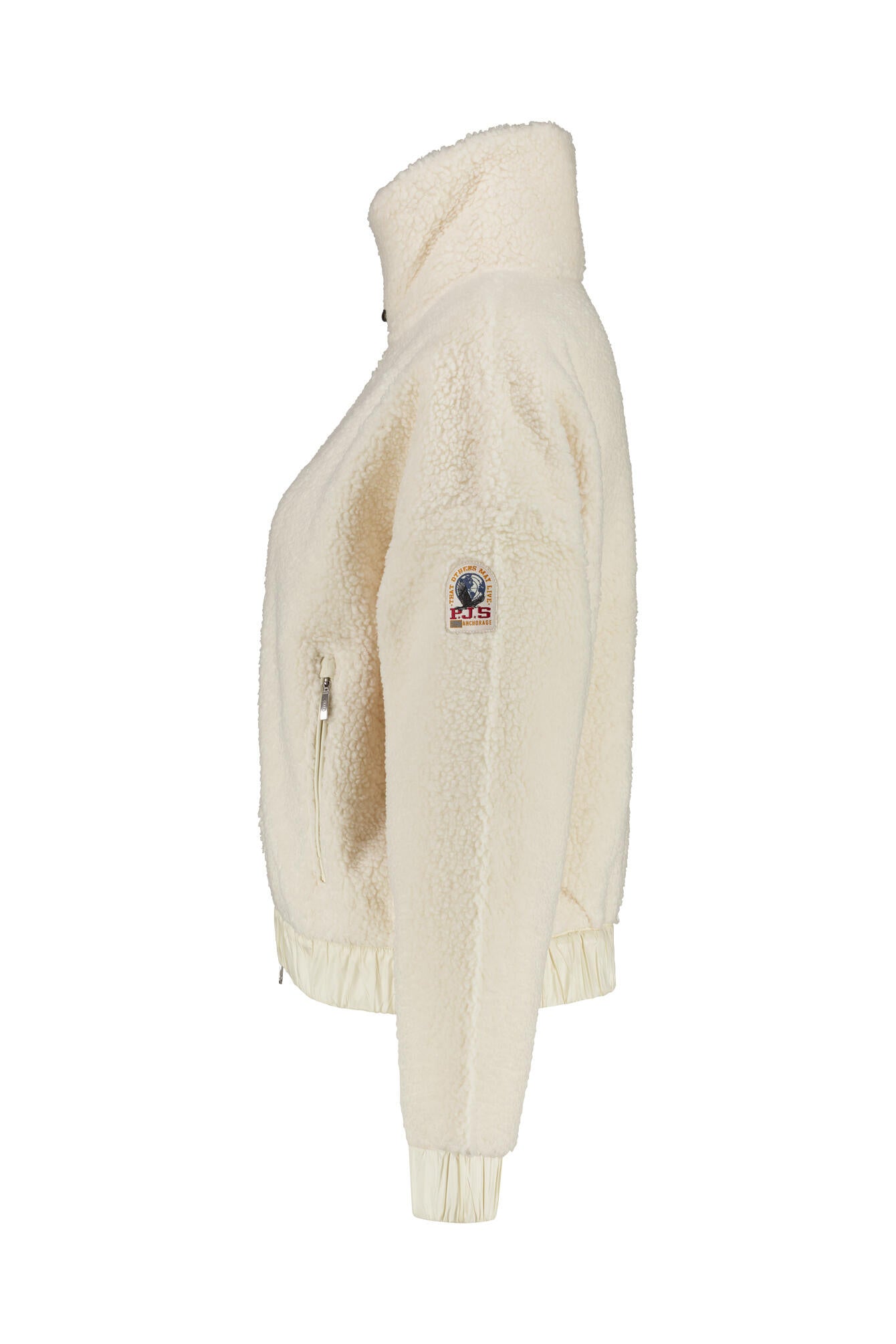 Teddyjacke SORI mit Stehkragen - 0775 Moonbeam - Creme