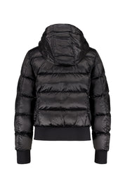Daunenjacke MARIAH mit Kapuze - 0541 Black - Schwarz