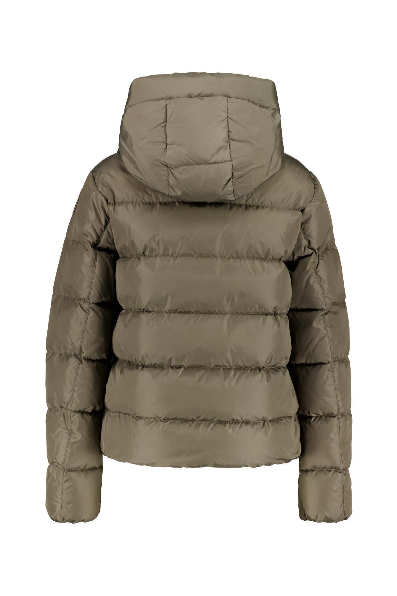 Daunenjacke JINNY mit Kapuze - 0103 Olive Grey - Khaki